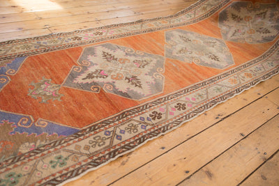 3.5x11 Vintage Distressed Oushak Rug Runner by Old New House® - product image 15 for Resin Society