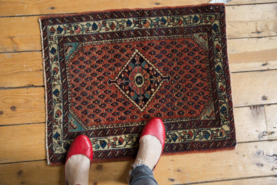2x2.5 Vintage Engelas Square Rug Mat by Old New House® - product image 2 for Resin Society
