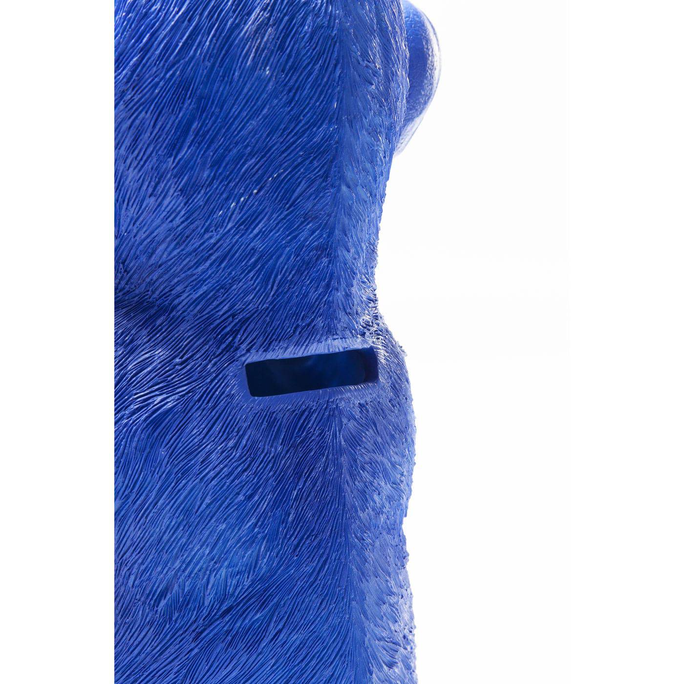 Money Box Monkey Mizaru Blue