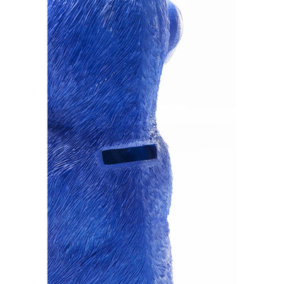 Money Box Monkey Mizaru Blue