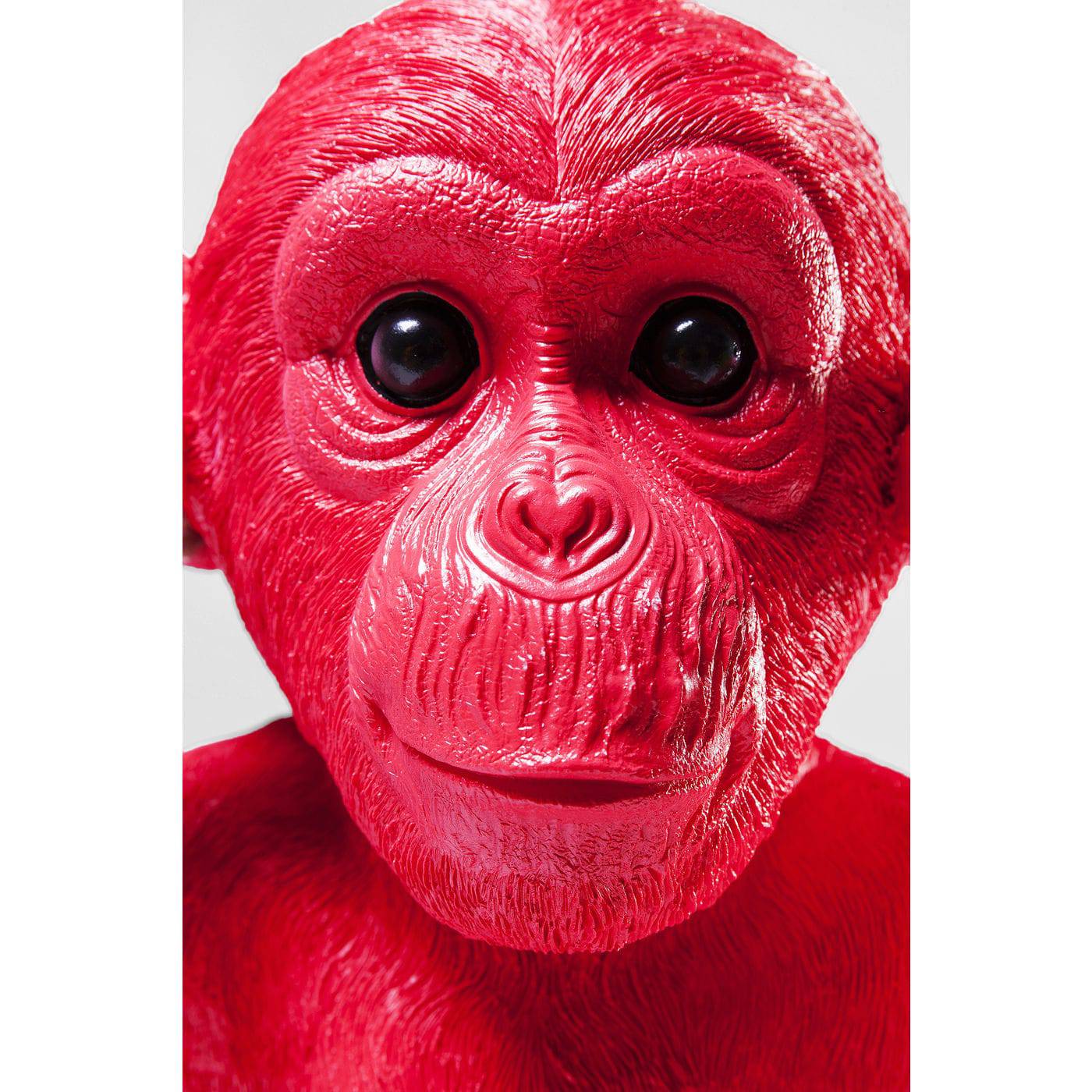 Money Box Monkey Kikazaru Red
