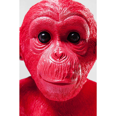 Money Box Monkey Kikazaru Red