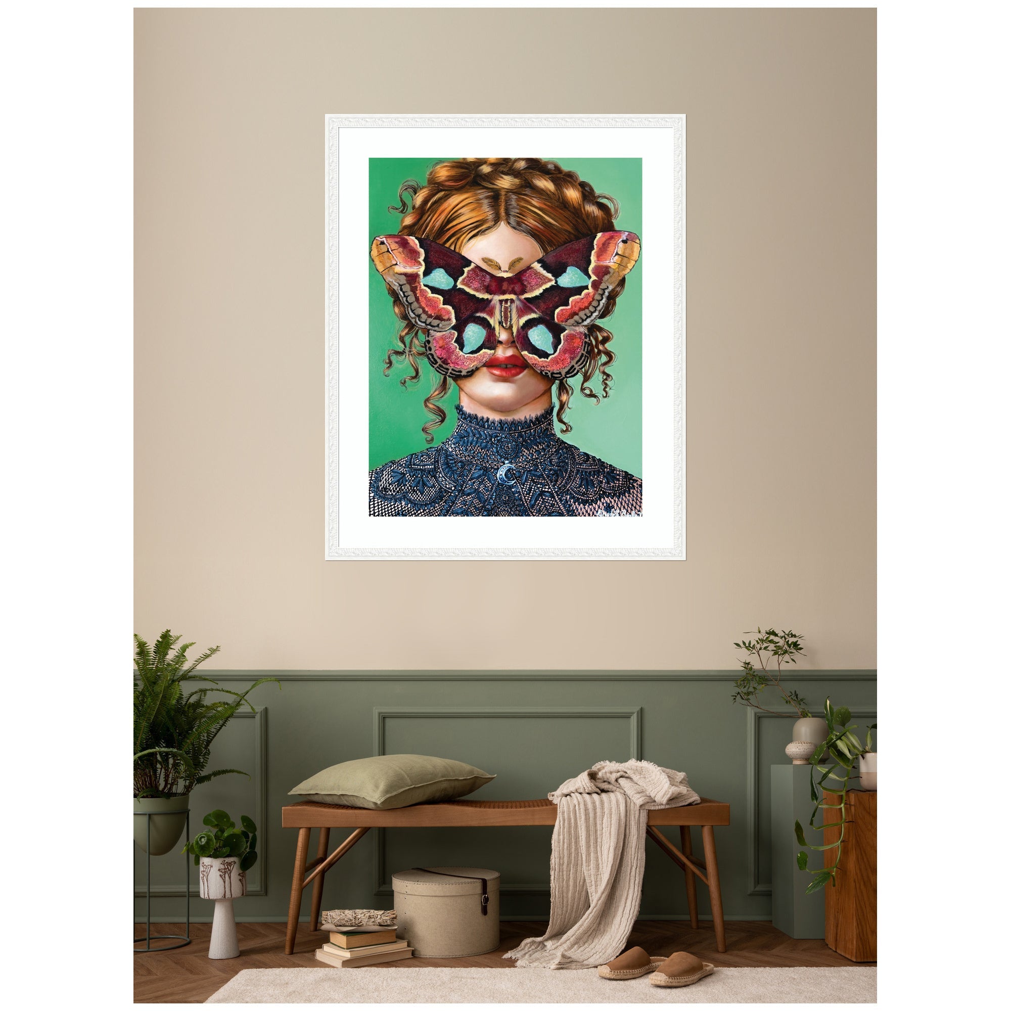 Forest Witch by Charlotte Brindley Framed Wall Art Print
