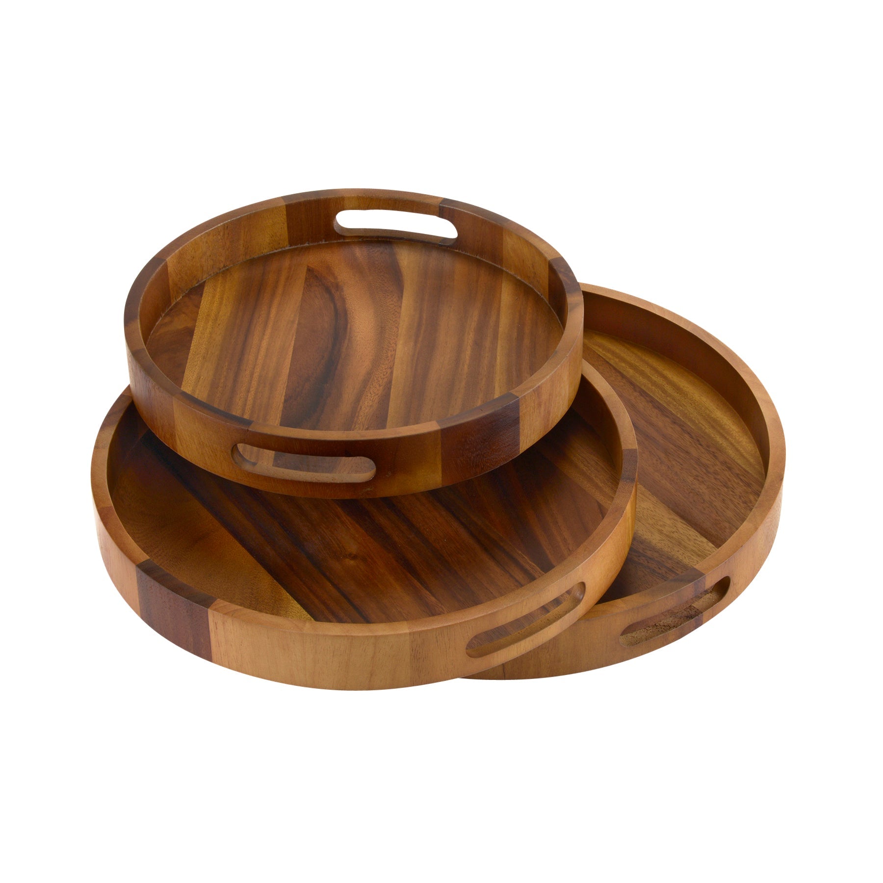 Round Serving Trays - Solid Bottom by Kalmar Home - product image 5 for Resin Society