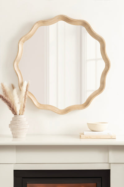 Hatherleigh Round Scallop Mirror