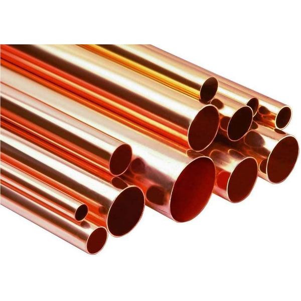 VENTRAL Copper Pipe Type L in 1-1/4 inch diameter showing polished copper finish