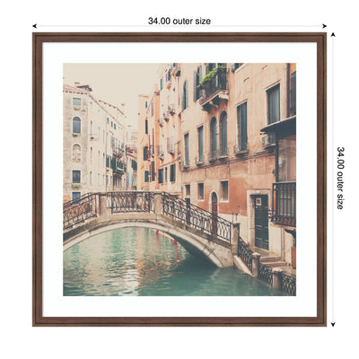 Framed Art Wandering The Streets of Venice by Laura Evans