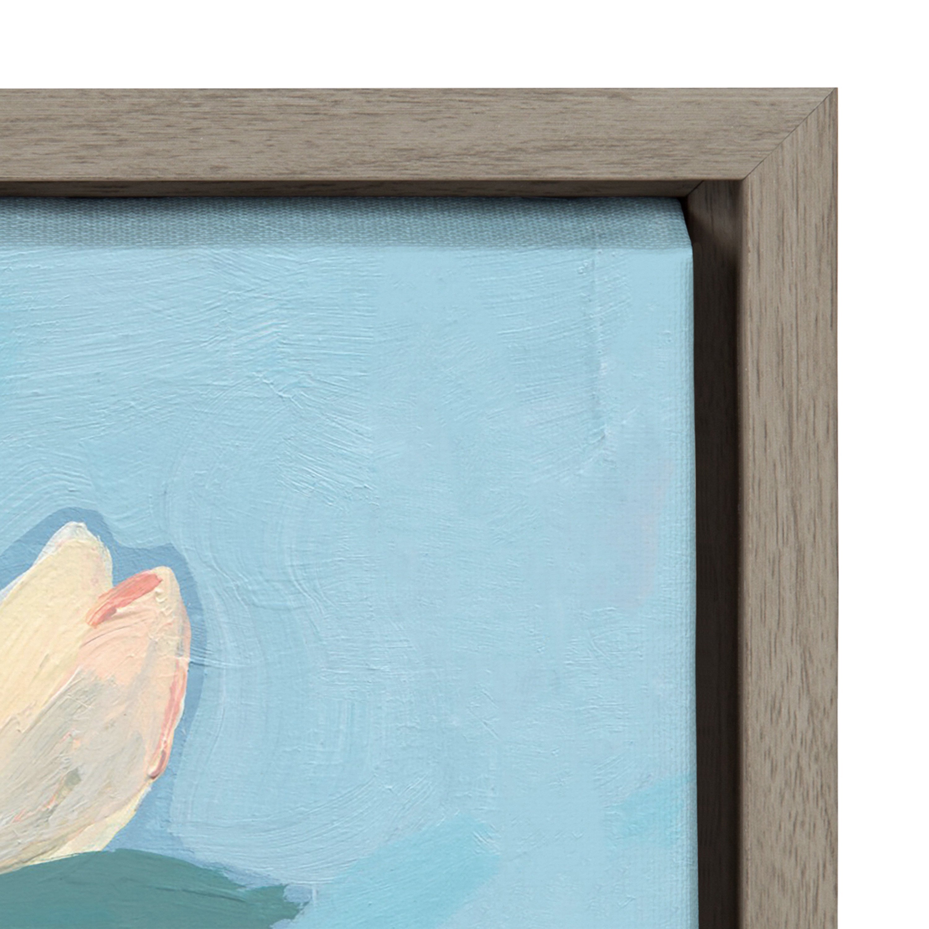 Sylvie Magnolia Blooms Framed Canvas by kateandlaurel - product image 7 for Resin Society