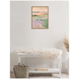 Sylvie Pastel Horizon II Framed Canvas