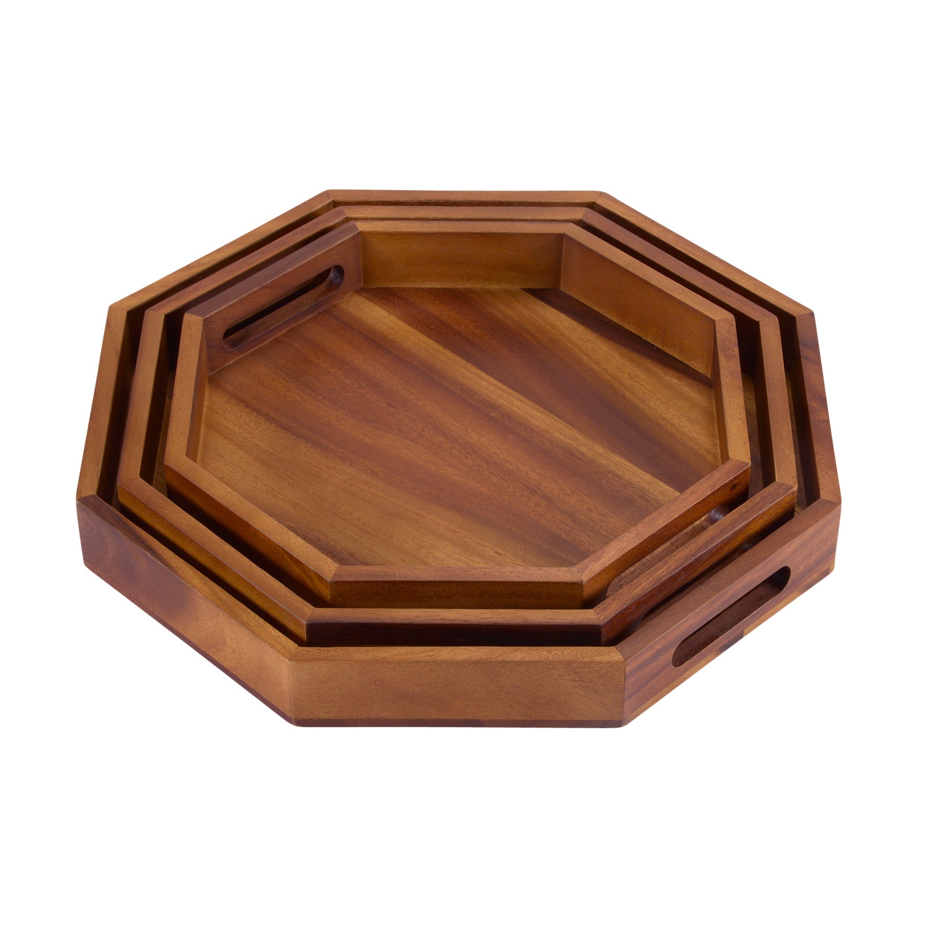 Octagon Serving Trays - Solid Bottom by Kalmar Home - product image 6 for Resin Society
