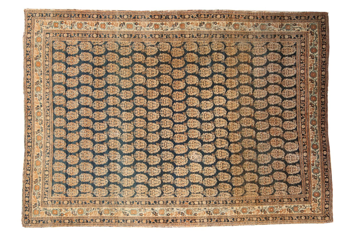 4x6 Antique Haji Jalili Tabriz Rug by Old New House® - main product image for Resin Society