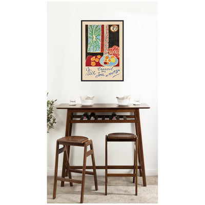 Nice Travail et Joie 1947 Henri Matisse by Nostalgia Prints Framed Canvas Wall Art Print