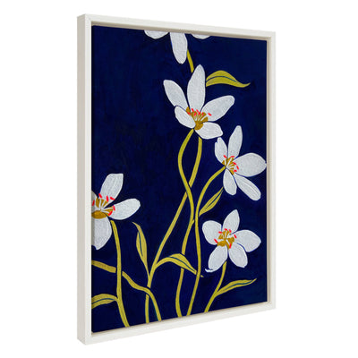 Sylvie Spring Beauties Framed Canvas by Emma Daisy