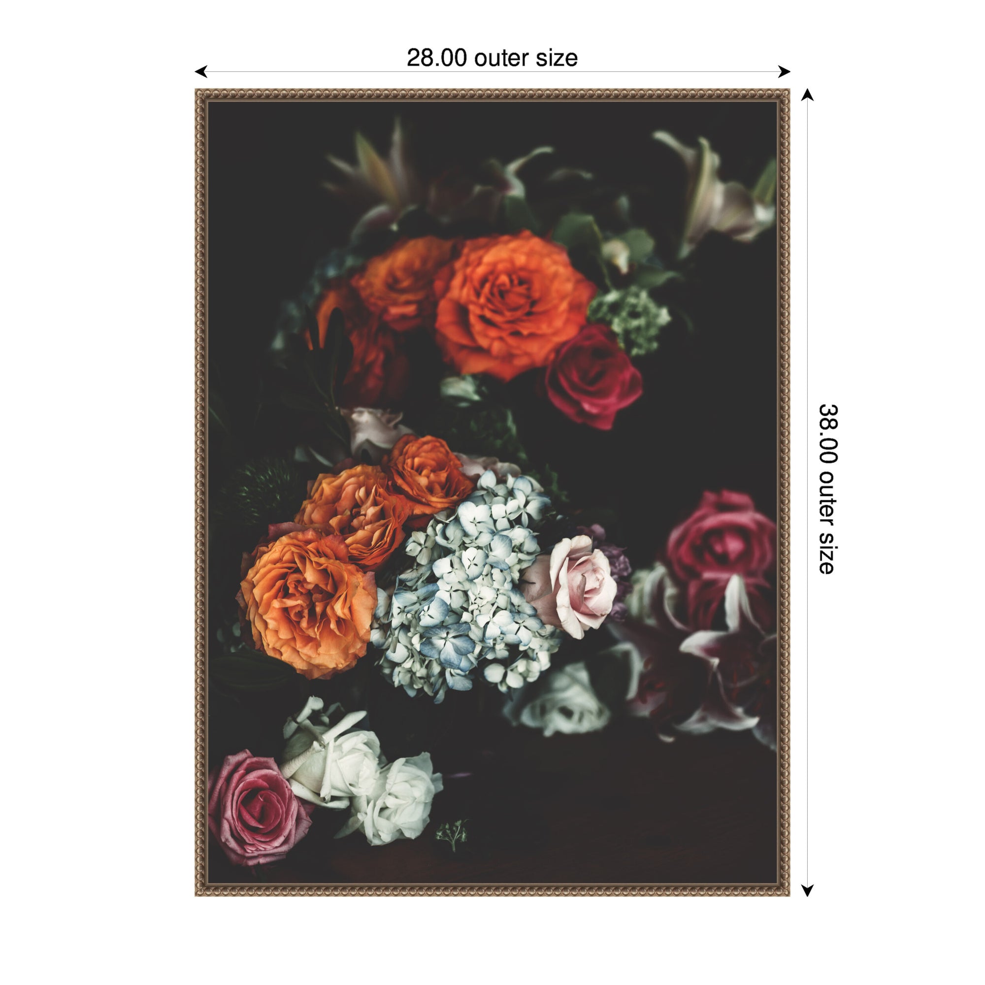 Sylvie Abundance Framed Canvas by kateandlaurel - product image 2 for Resin Society