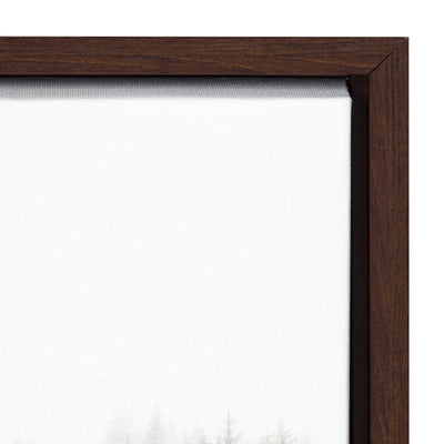 Sylvie Lush Green Forest on a Foggy Day Framed Canvas Set by The by kateandlaurel - product image 20 for Resin Society
