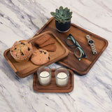 set of 3 Acacia Plates - 1 each size by Kalmar Home - product image 8 for Resin Society