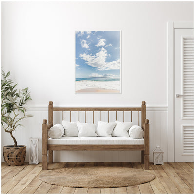 Sylvie Beach Framed Canvas by Alicia Abla by kateandlaurel - product image 12 for Resin Society