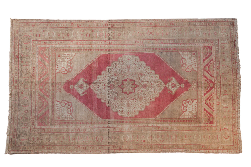 5x8.5 Vintage Distressed Oushak Carpet by Old New House® - main product image for Resin Society