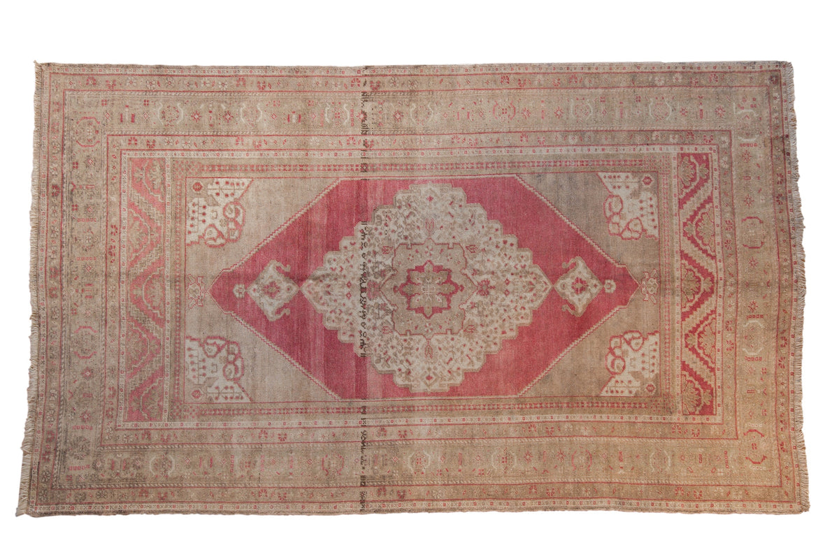 5x8.5 Vintage Distressed Oushak Carpet by Old New House® - main product image for Resin Society