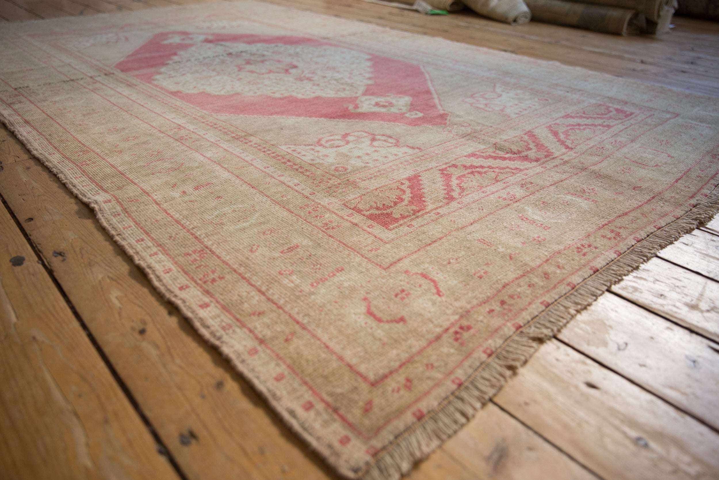 5x8.5 Vintage Distressed Oushak Carpet by Old New House® - product image 4 for Resin Society
