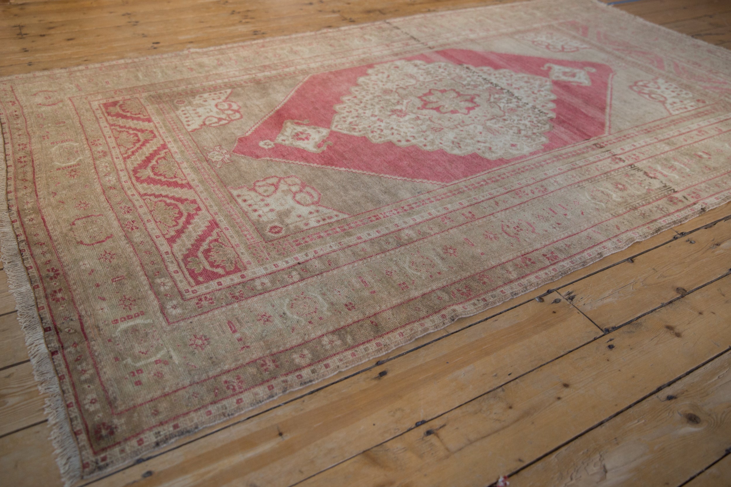 5x8.5 Vintage Distressed Oushak Carpet by Old New House® - product image 6 for Resin Society