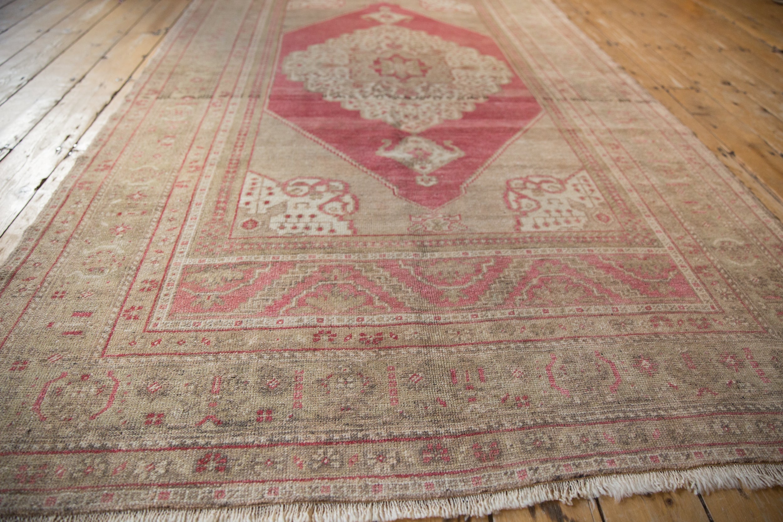 5x8.5 Vintage Distressed Oushak Carpet by Old New House® - product image 8 for Resin Society