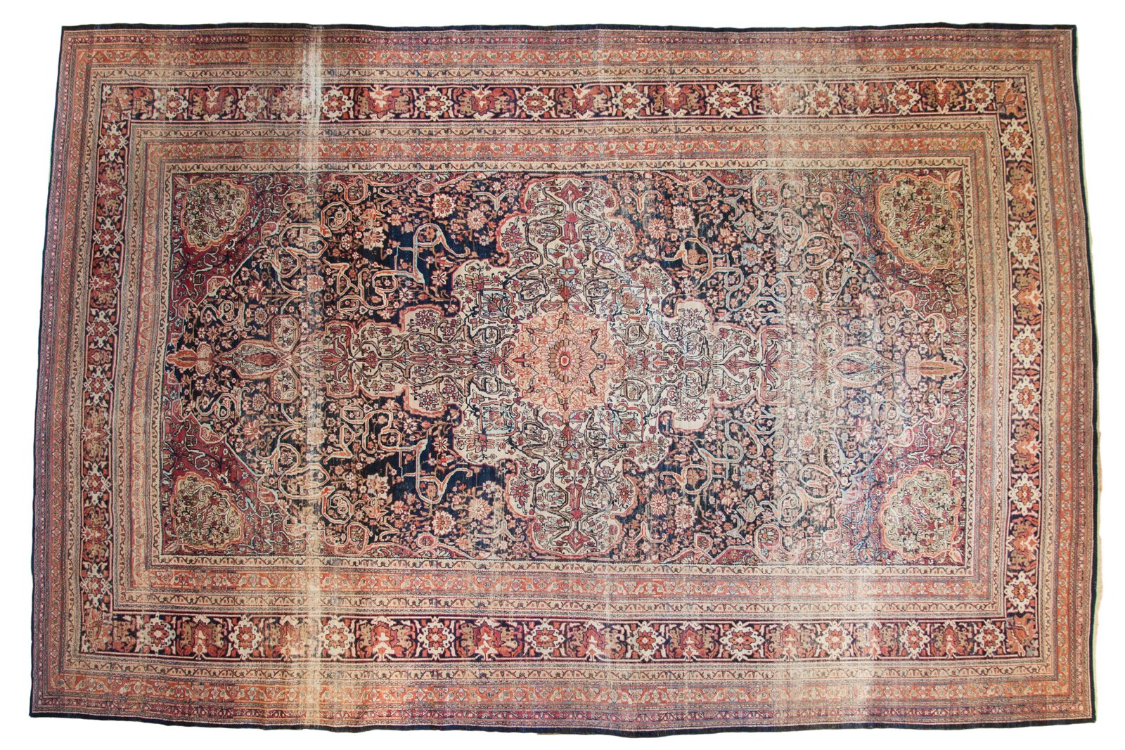 10.5x16.5 Antique Kermanshah Carpet by Old New House® - main product image for Resin Society