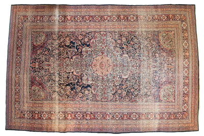 10.5x16.5 Antique Kermanshah Carpet by Old New House® - main product image for Resin Society