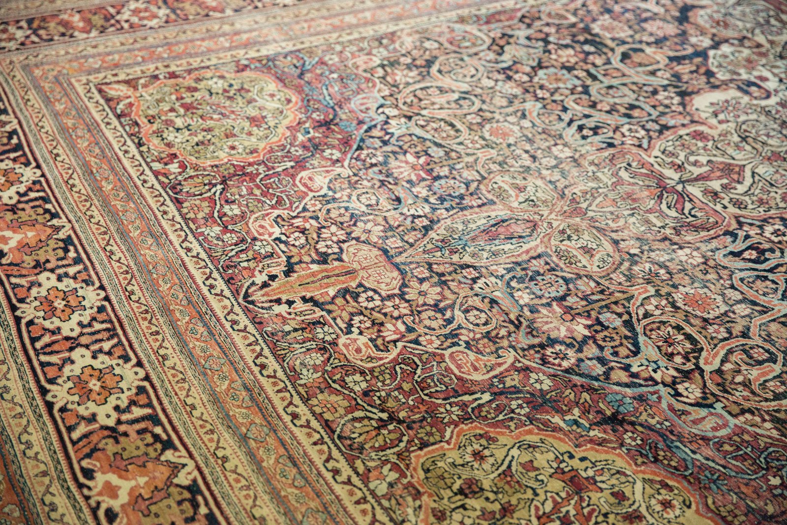 10.5x16.5 Antique Kermanshah Carpet by Old New House® - product image 4 for Resin Society