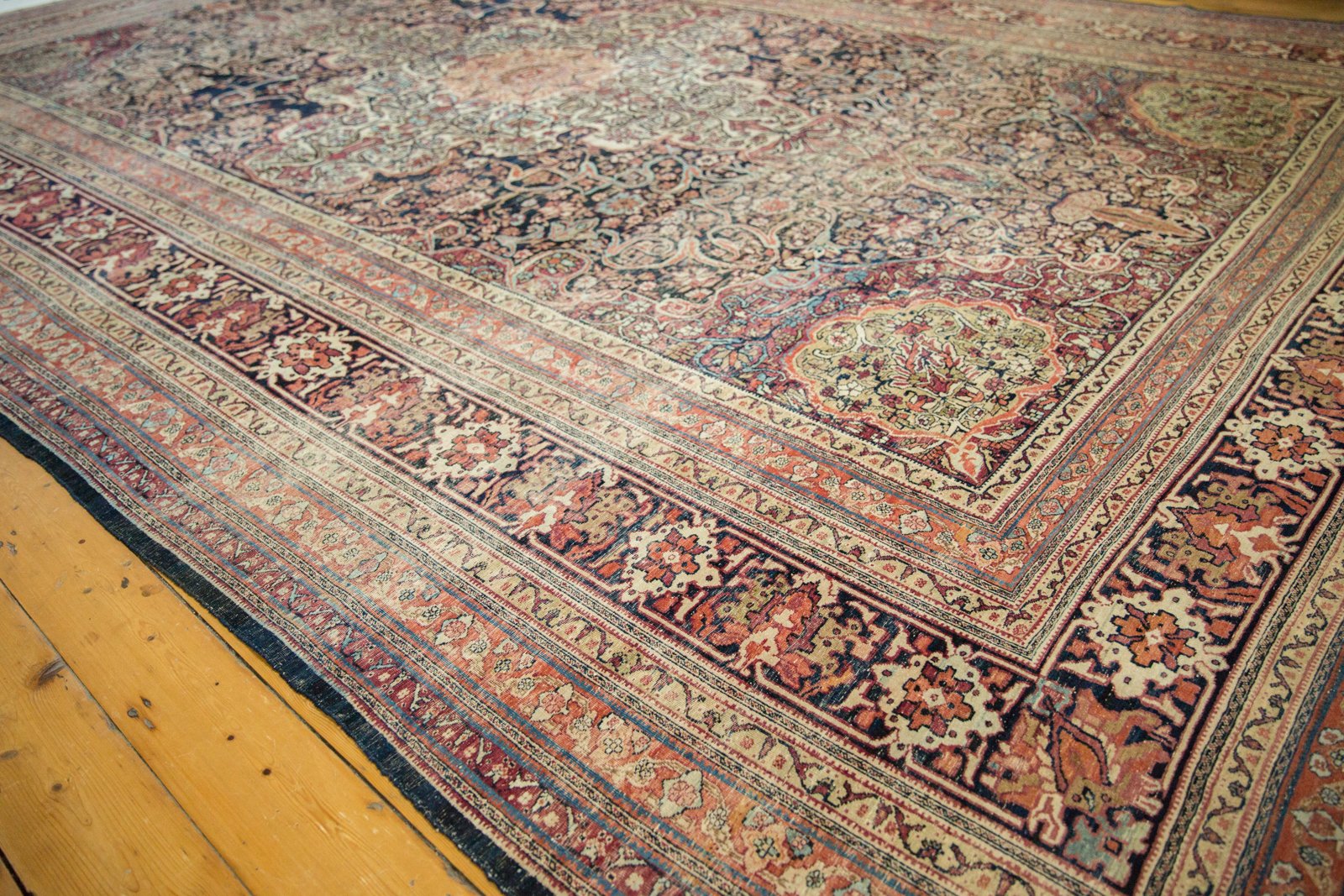 10.5x16.5 Antique Kermanshah Carpet by Old New House® - product image 6 for Resin Society
