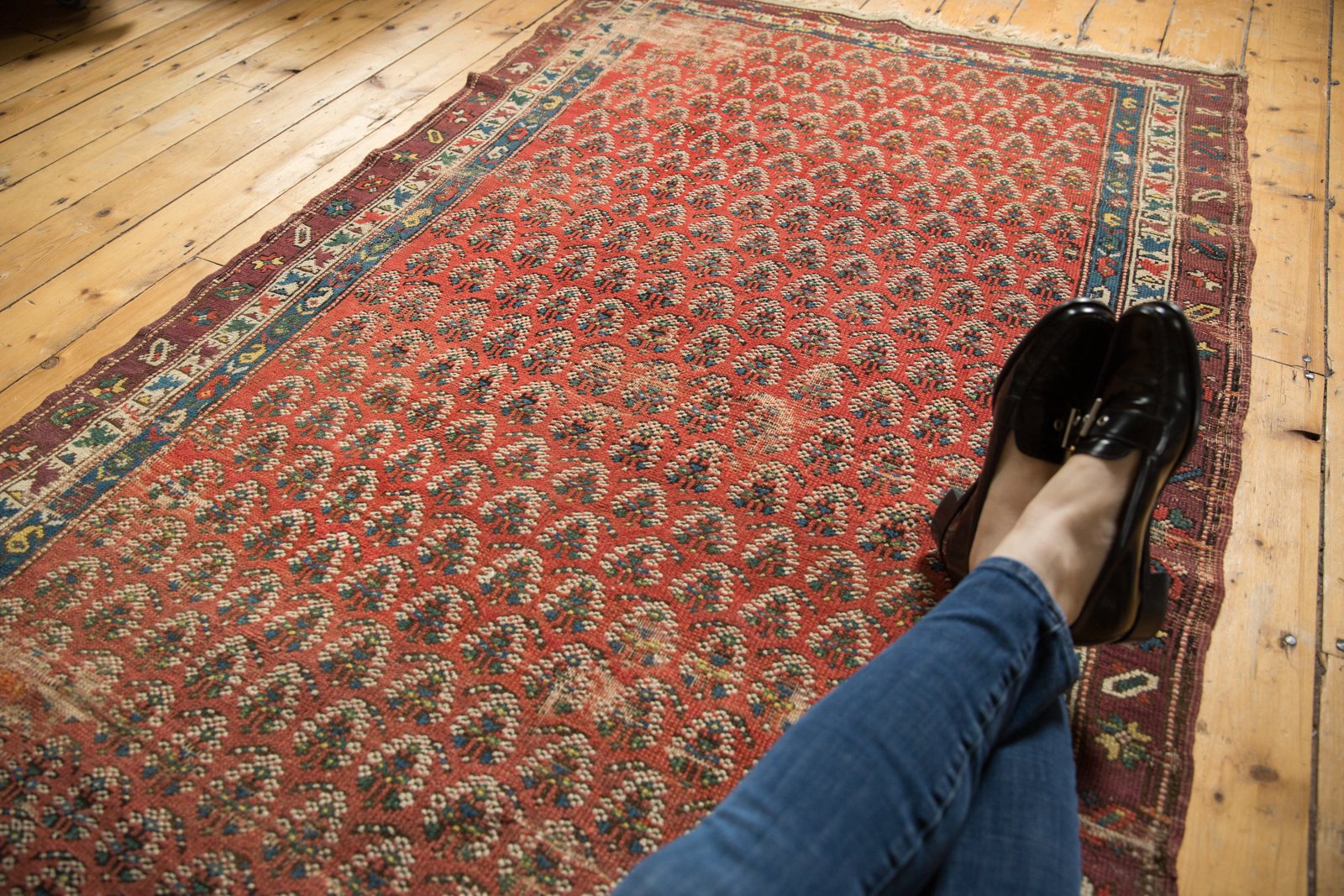 4x8 Antique Caucasian Rug Runner by Old New House® - product image 3 for Resin Society