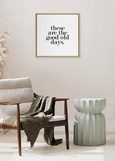 Sylvie Good Old Days Framed Canvas by kateandlaurel - product image 11 for Resin Society