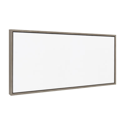 Sylvie Blank Framed Canvas 18x40