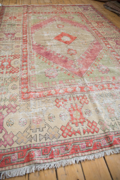 6x9 Vintage Distressed Oushak Carpet by Old New House® - product image 12 for Resin Society
