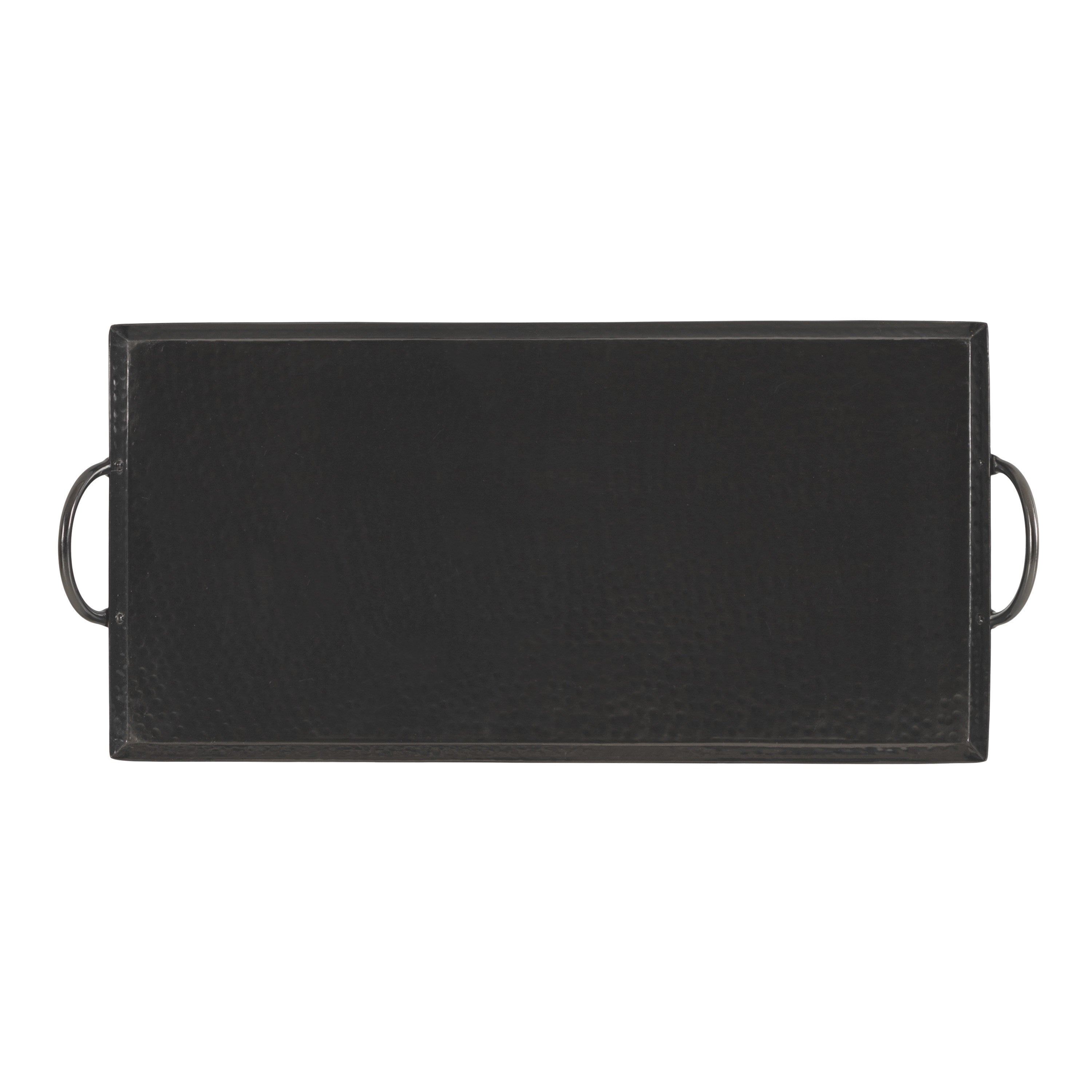 Sanzo Hammered Rectangle Metal Tray