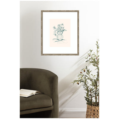 Framed Art Garden Floral by Kate Aurelia Holloway