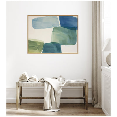 Coastal Calm No.
2 by Amy Lighthall Framed Canvas Wall Art Print