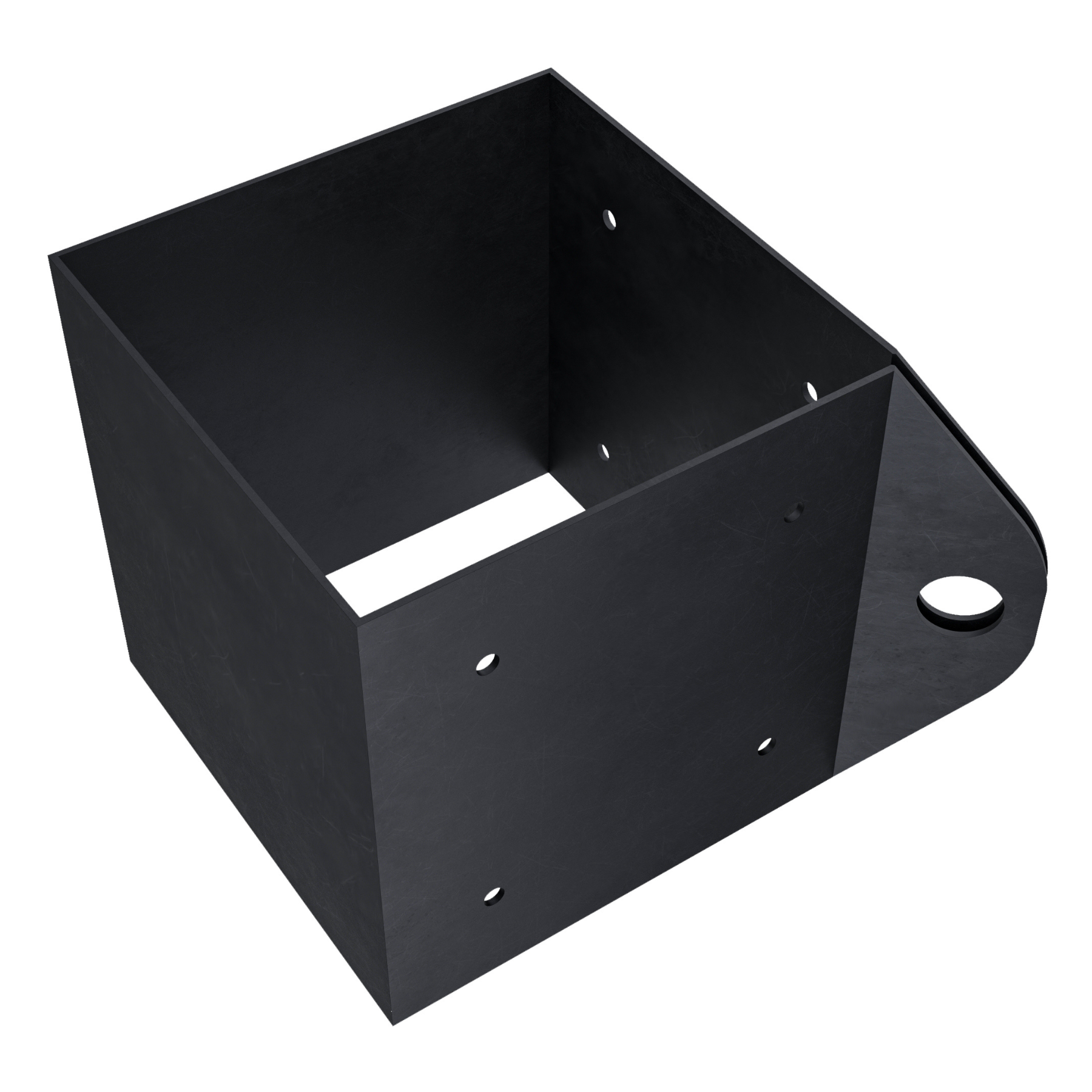 6x6 Corner Hanger Bracket for Hanging a Hammock from Zen Pergolas displayed from multiple angles