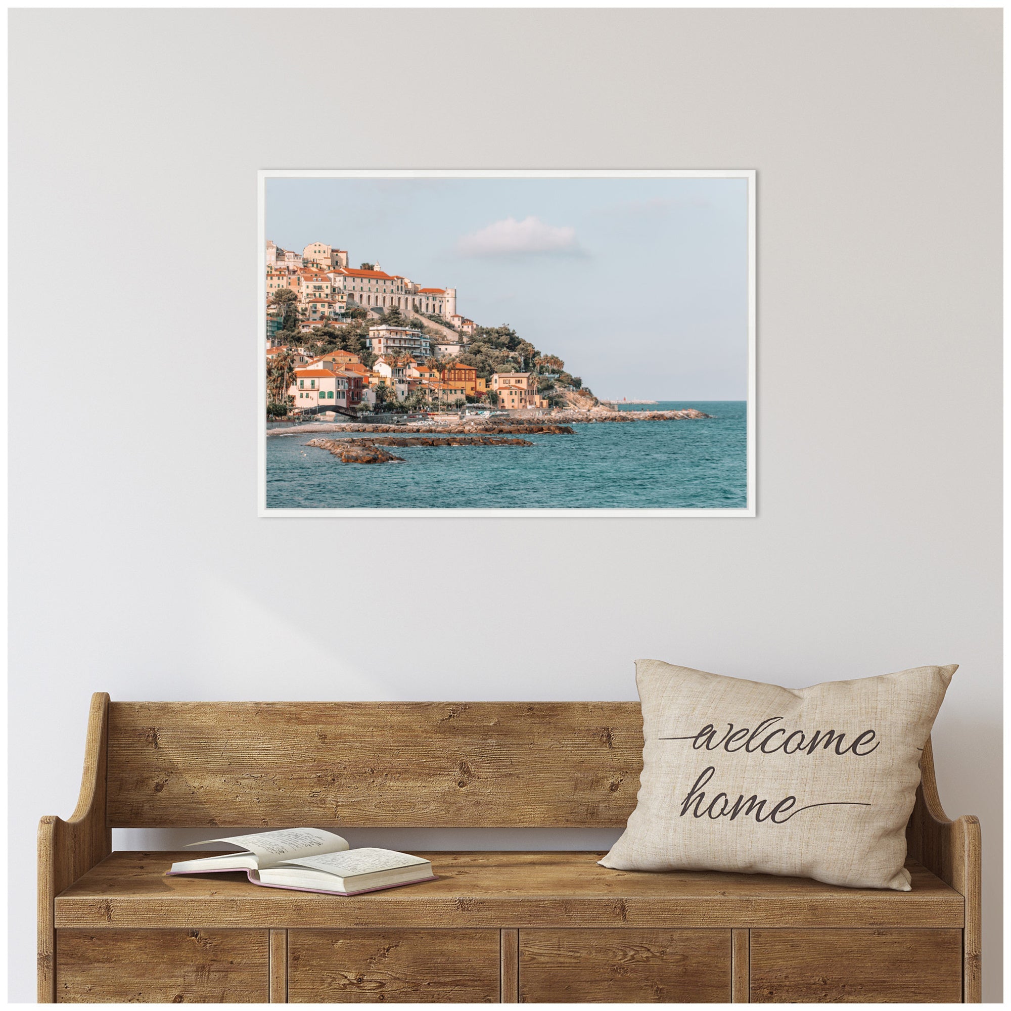 Sylvie Imperial Framed Canvas by Alicia Abla