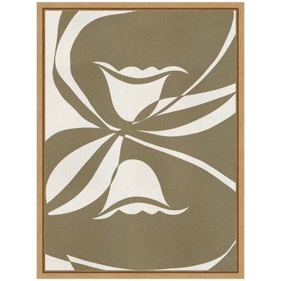 Sylvie Bound by Beauty 2 Framed Canvas by Shatha Al Dafai
