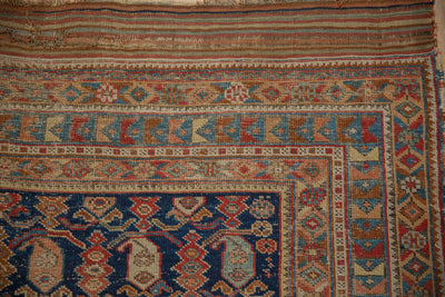 4x5.5 Antique Afshar Rug by Old New House® - product image 9 for Resin Society