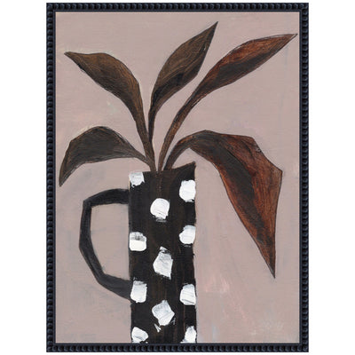 Sylvie Beaded Spotlight on Nature Framed Canvas by Nikita Jariwala