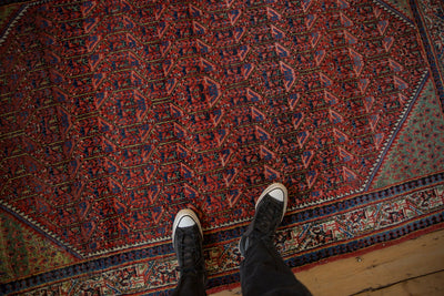 4.5x7 Vintage Arak Sarouk Rug by Old New House® - product image 2 for Resin Society