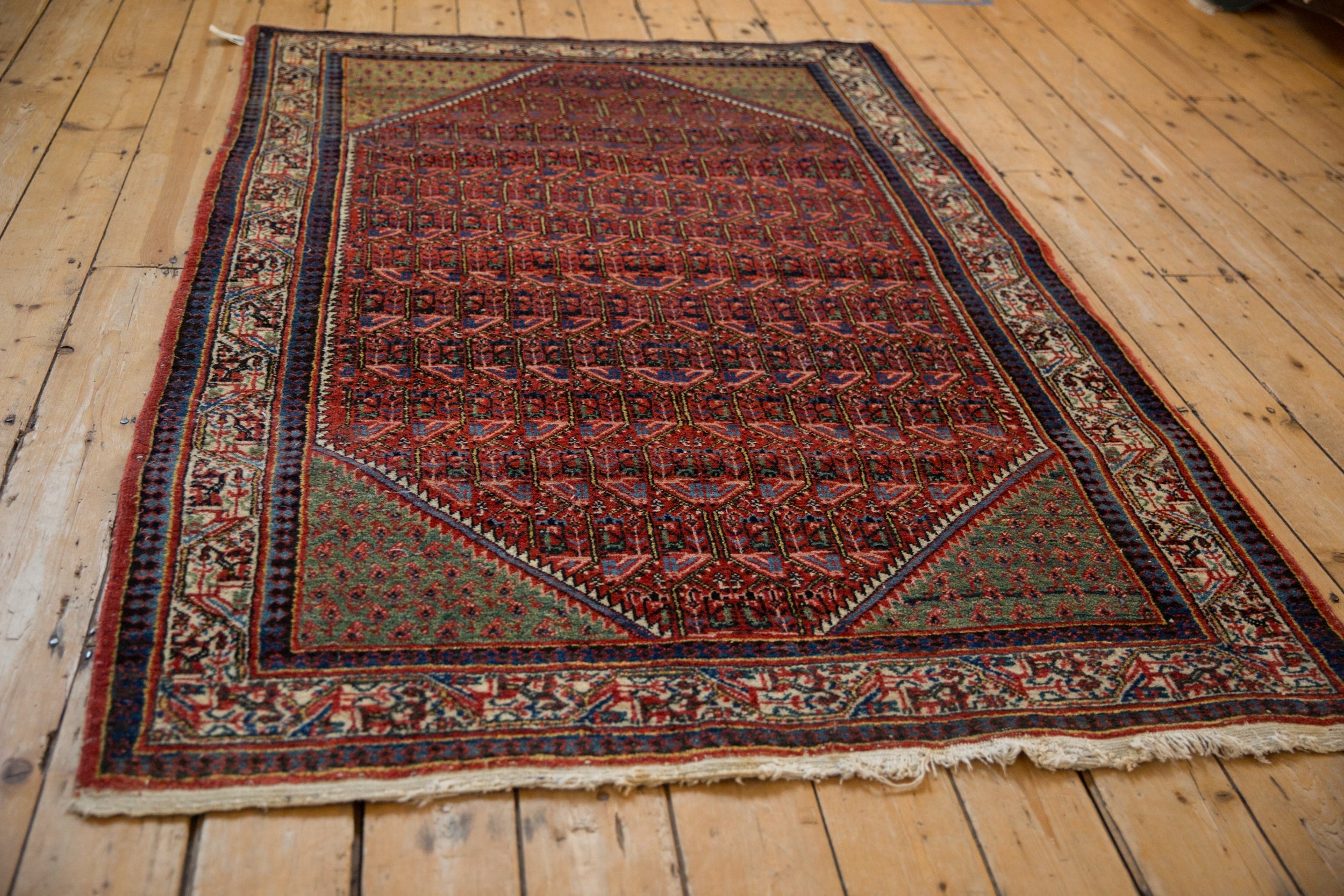 4.5x7 Vintage Arak Sarouk Rug by Old New House® - product image 4 for Resin Society