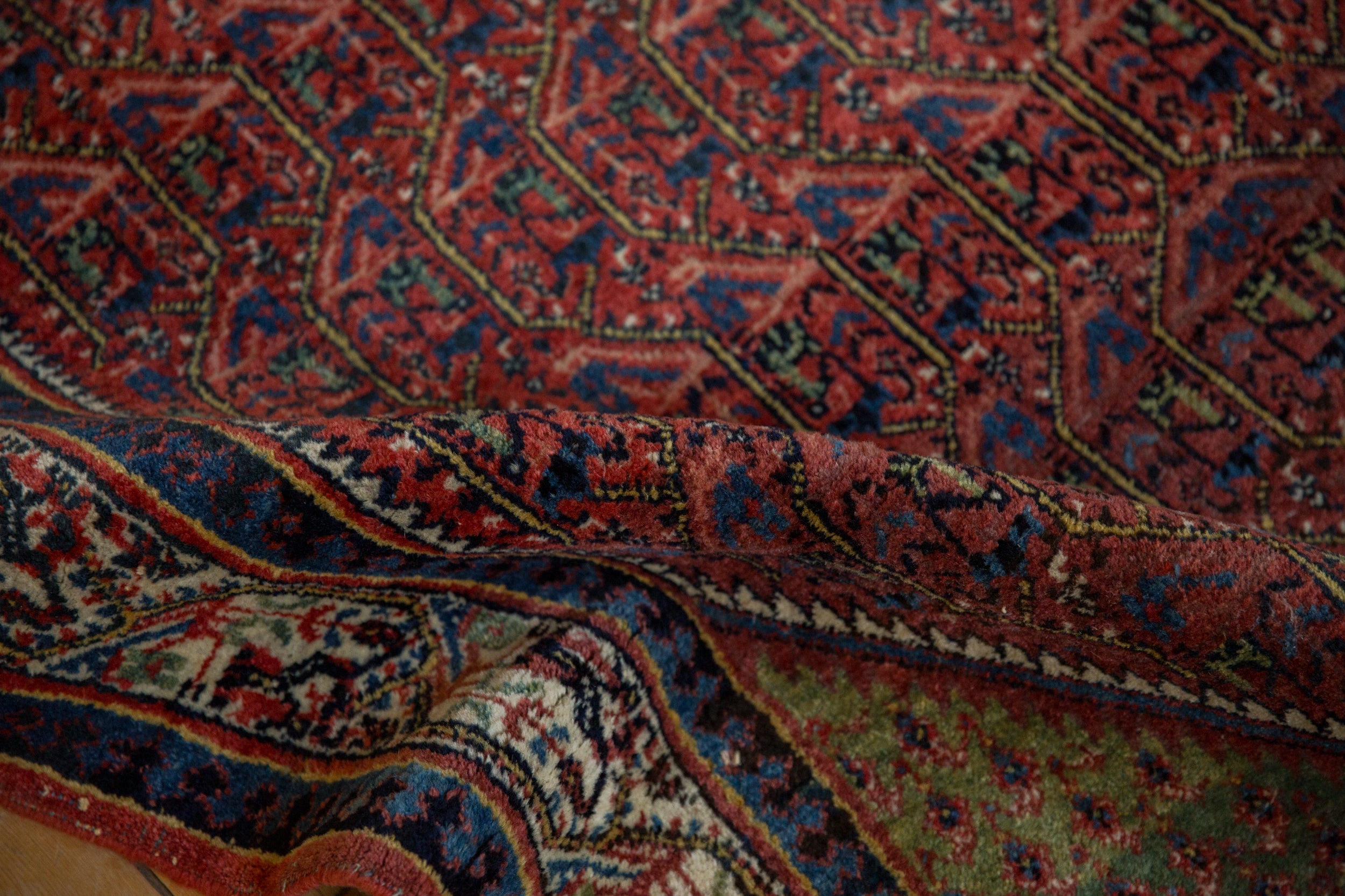 4.5x7 Vintage Arak Sarouk Rug by Old New House® - product image 10 for Resin Society