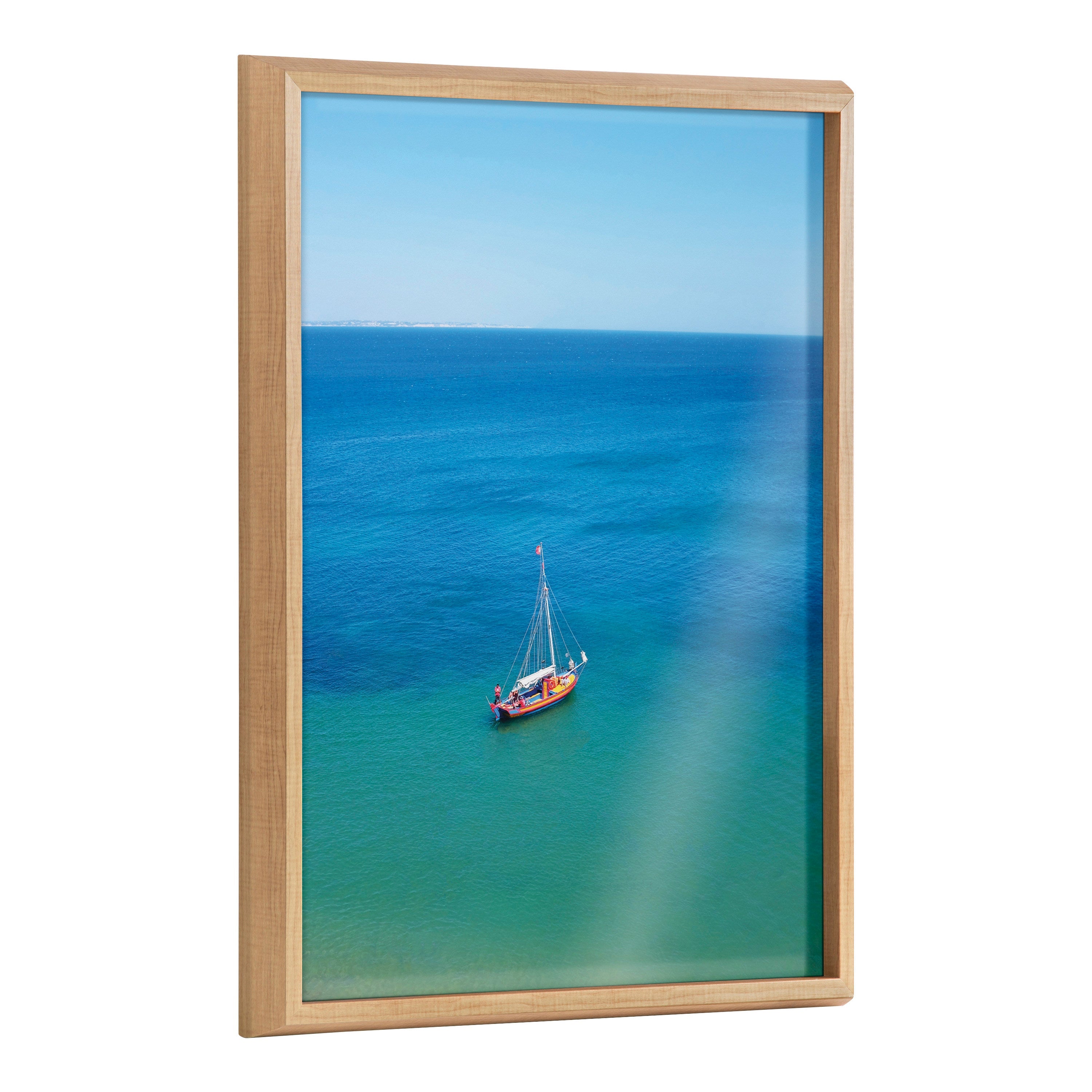 Blake A Lagos Sail Framed Printed Art by Rachel Bolgov