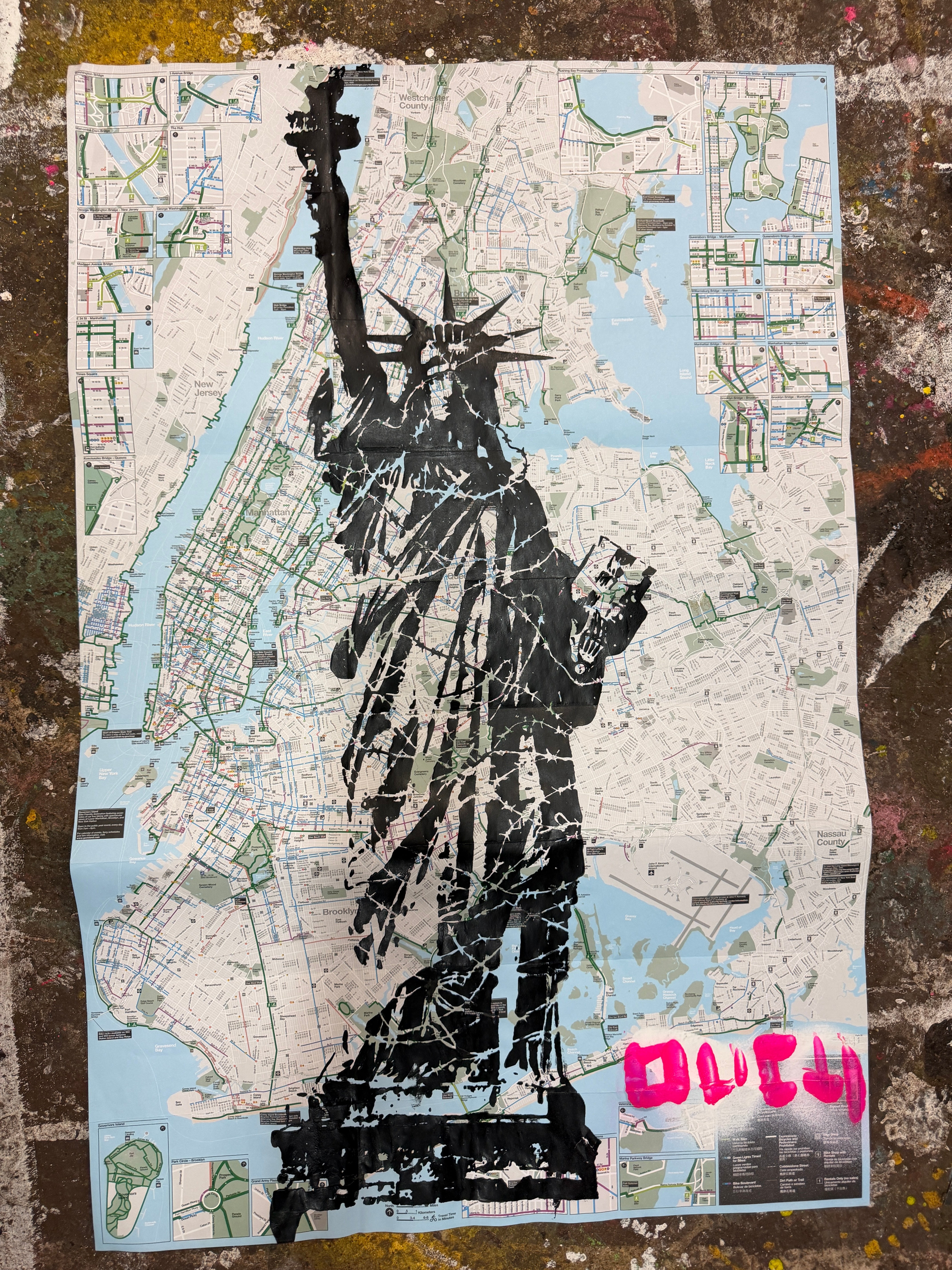 Barbwire Liberty by Denis OUCH by Denis OUCH
