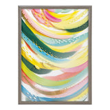 Blake Brushstroke 120 Framed Printed Glass by kateandlaurel - product image 2 for Resin Society