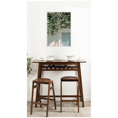Trad Street Jasmine by Alicia Bock Framed Canvas Wall Art Print