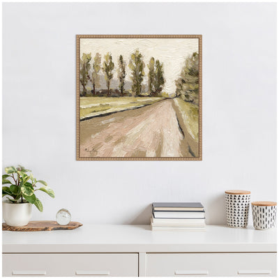 Petit View No 9 by Mackenzie Nelson Framed Canvas Wall Art Print